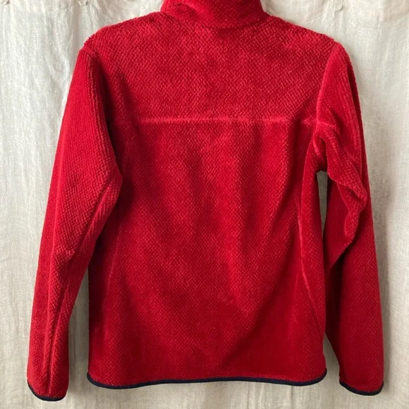 Patagonia sz M red polartec fleece - Picture 9 of 9